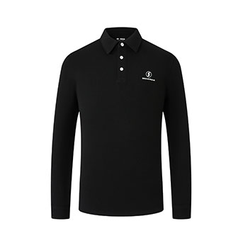 Long sleeve polo shirt