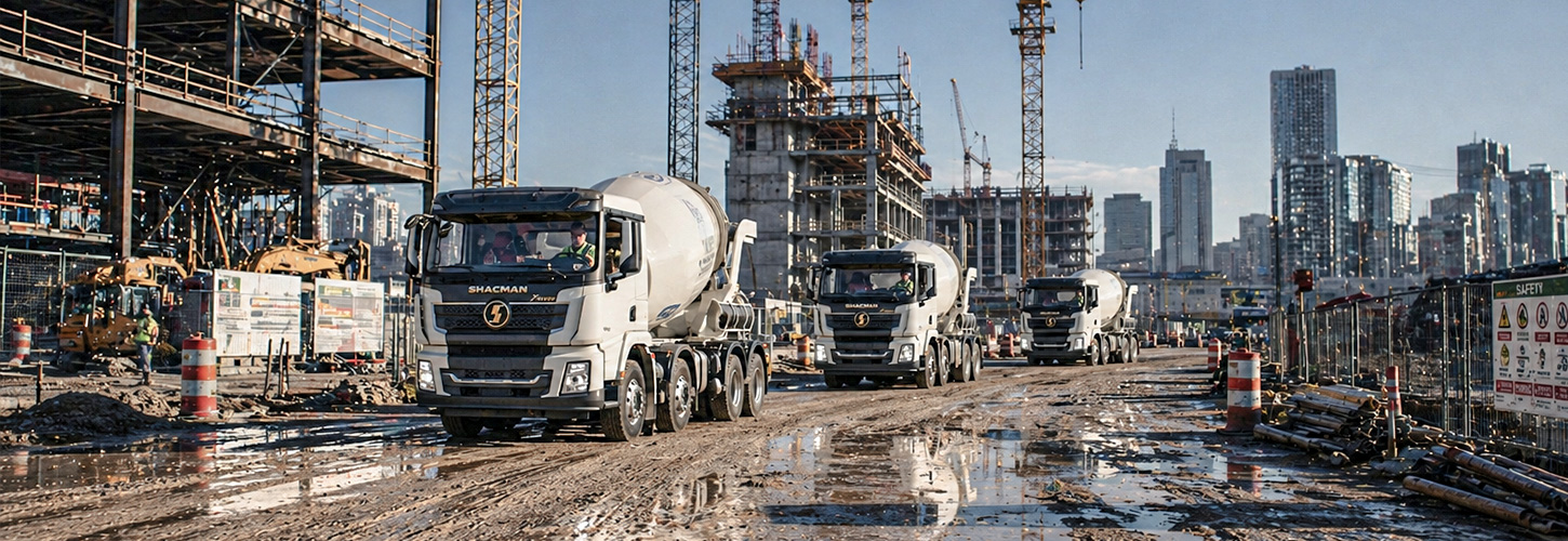 CONCRETE TRANSPORT TRUCK