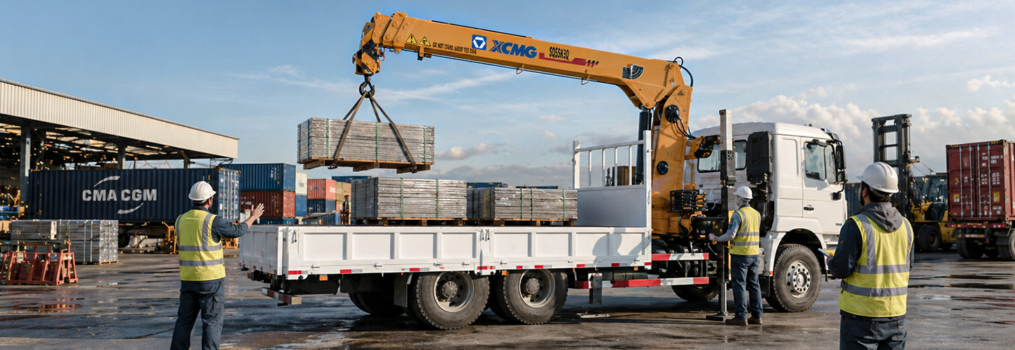 CRANE-OPERATION TRUCK